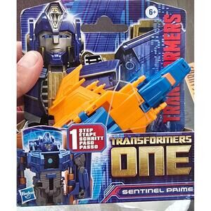 Transformers One Cog Changer Sentinel Prime 4” Action Figure Robot Toy Hasbro